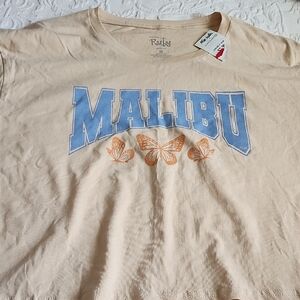 Jantzen Beige Cotton Tee